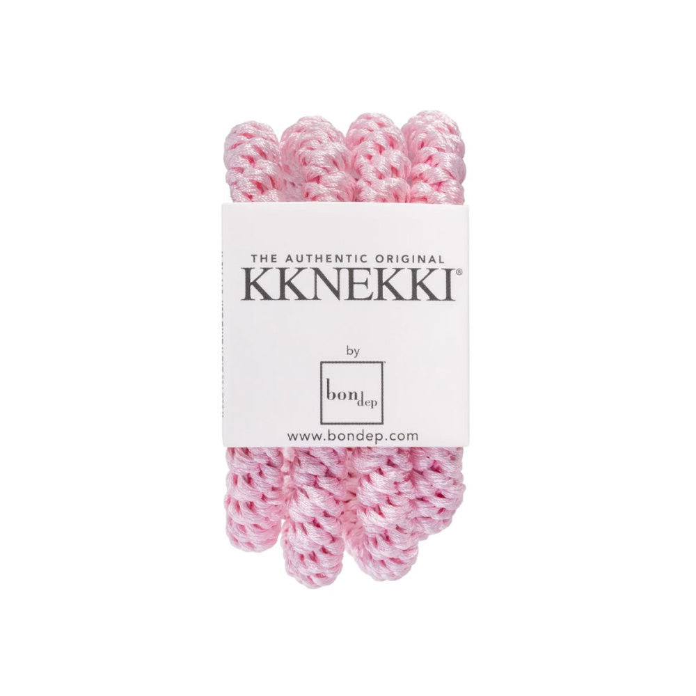 Kknekki - Hårstrikk 4 pk Bundle 26 Rosa