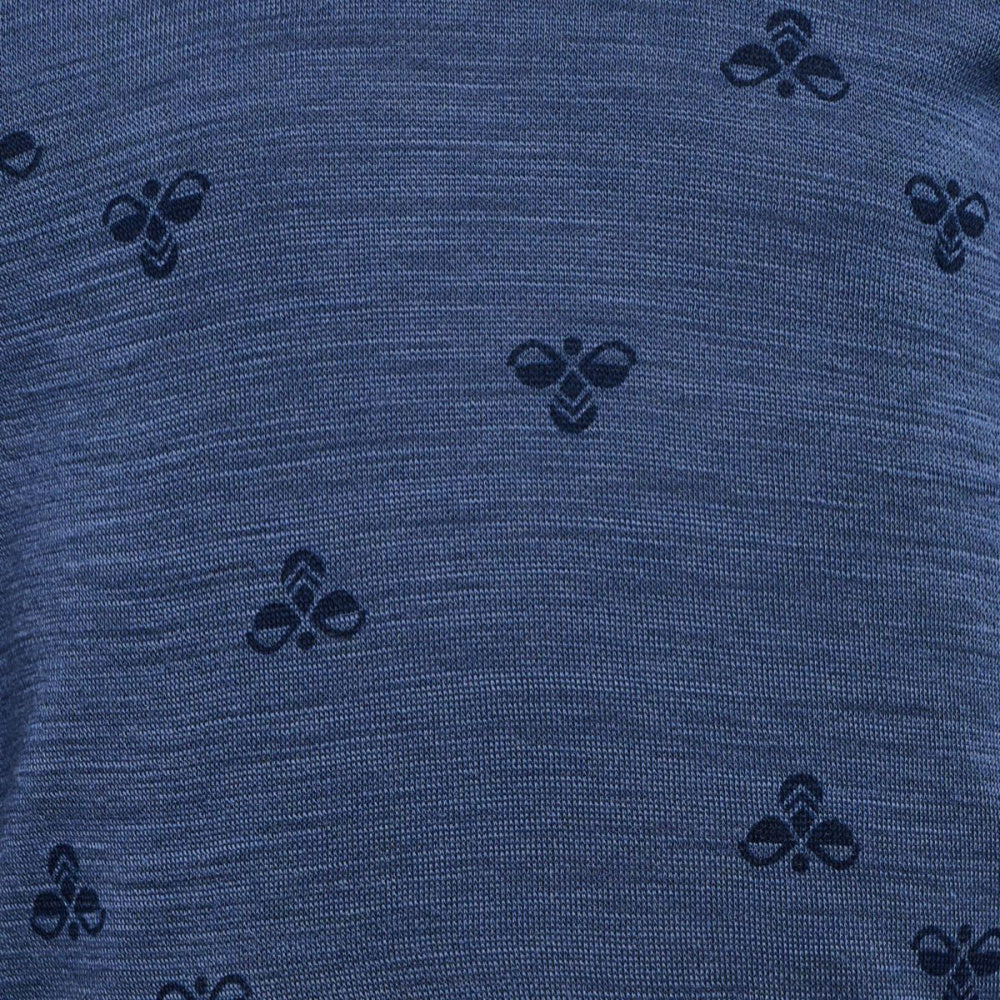 Hummel - Ulltrøye Ull og Bambus Vintage Indigo