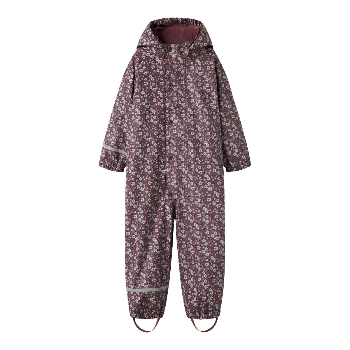Name It - Regndress med Fleecefôr Dry10 Fig