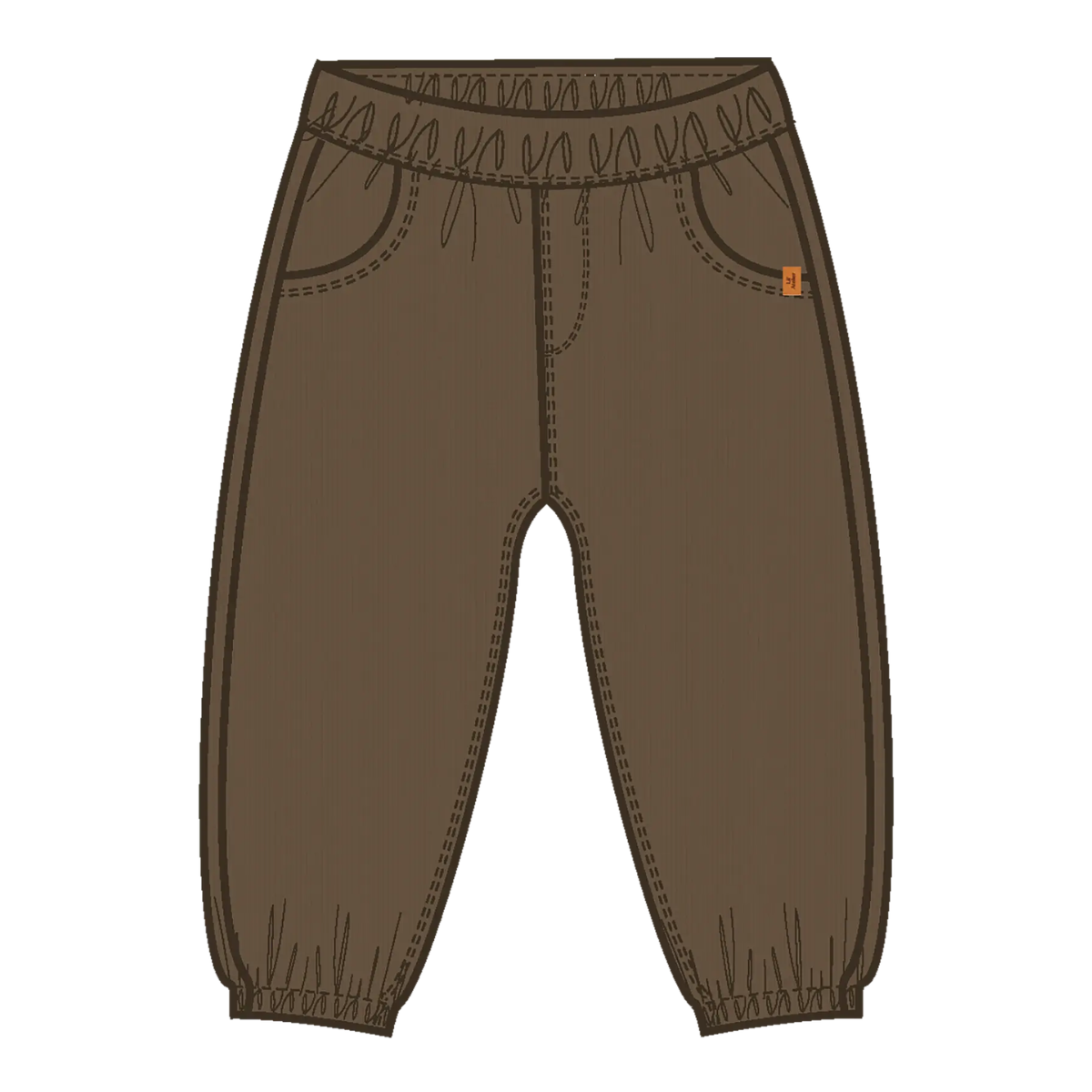 Lil' Atelier - Bukse Baby Somba Teak