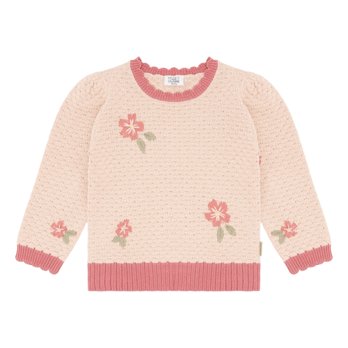 Hust and Claire - Genser Knit Pippa Flower Quartz