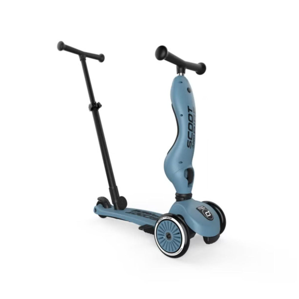 Scoot & Ride - Sparkesykkel Highwaykick 1 Push & Go Steel