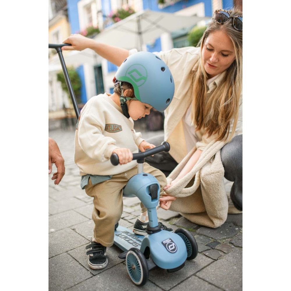 Scoot & Ride - Sparkesykkel Highwaykick 1 Push & Go Steel