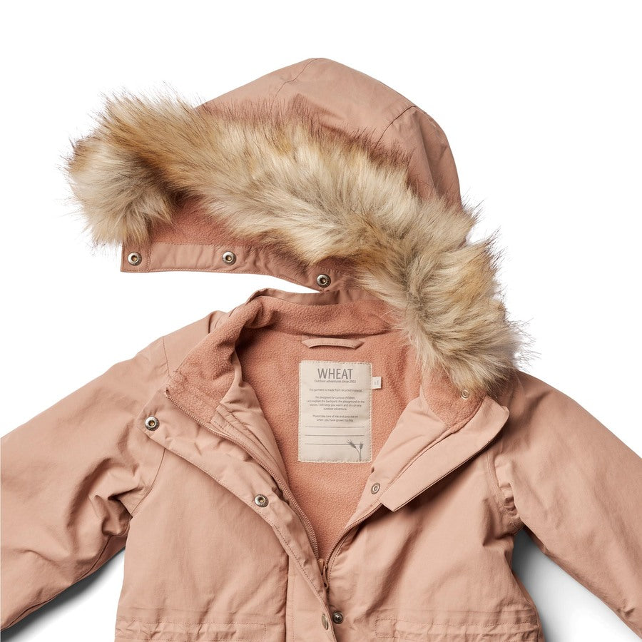 Wheat - Vinterjakke Mathilde Tech Rose Dawn