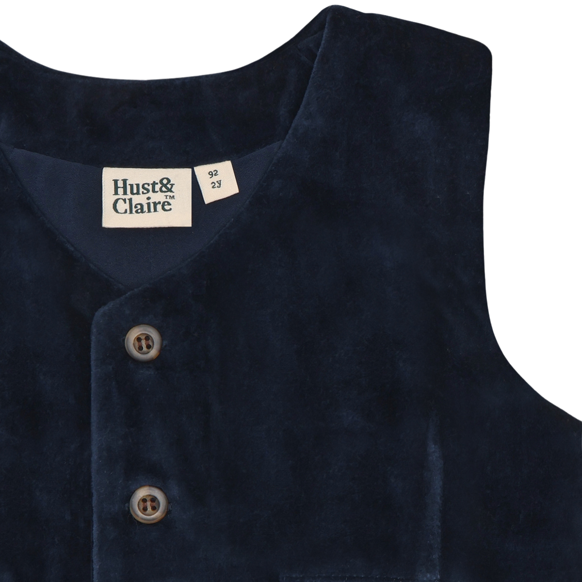 Hust and Claire - Vest Eik Molskin More Navy