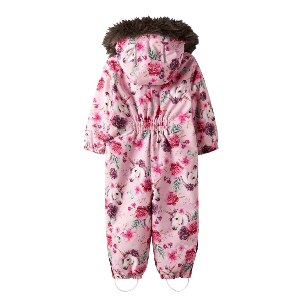 Name It - Vinterdress Snow10 Floral Unicorn