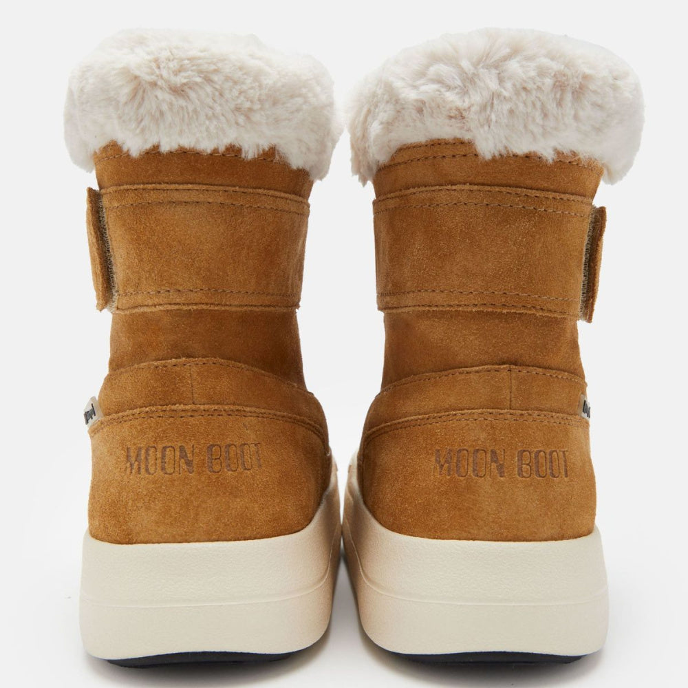 Moon Boot - Park Strap Suede Jr Sand