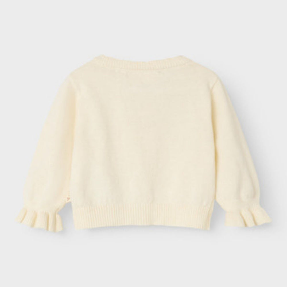 Lil'Atelier - Cardigan Baby Fauci Knit Coconut Milk