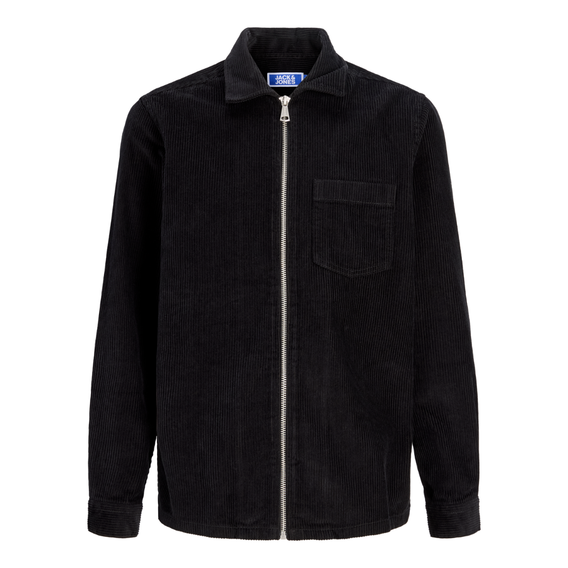 Jack & Jones - Skjortejakke Zip Toronto Black