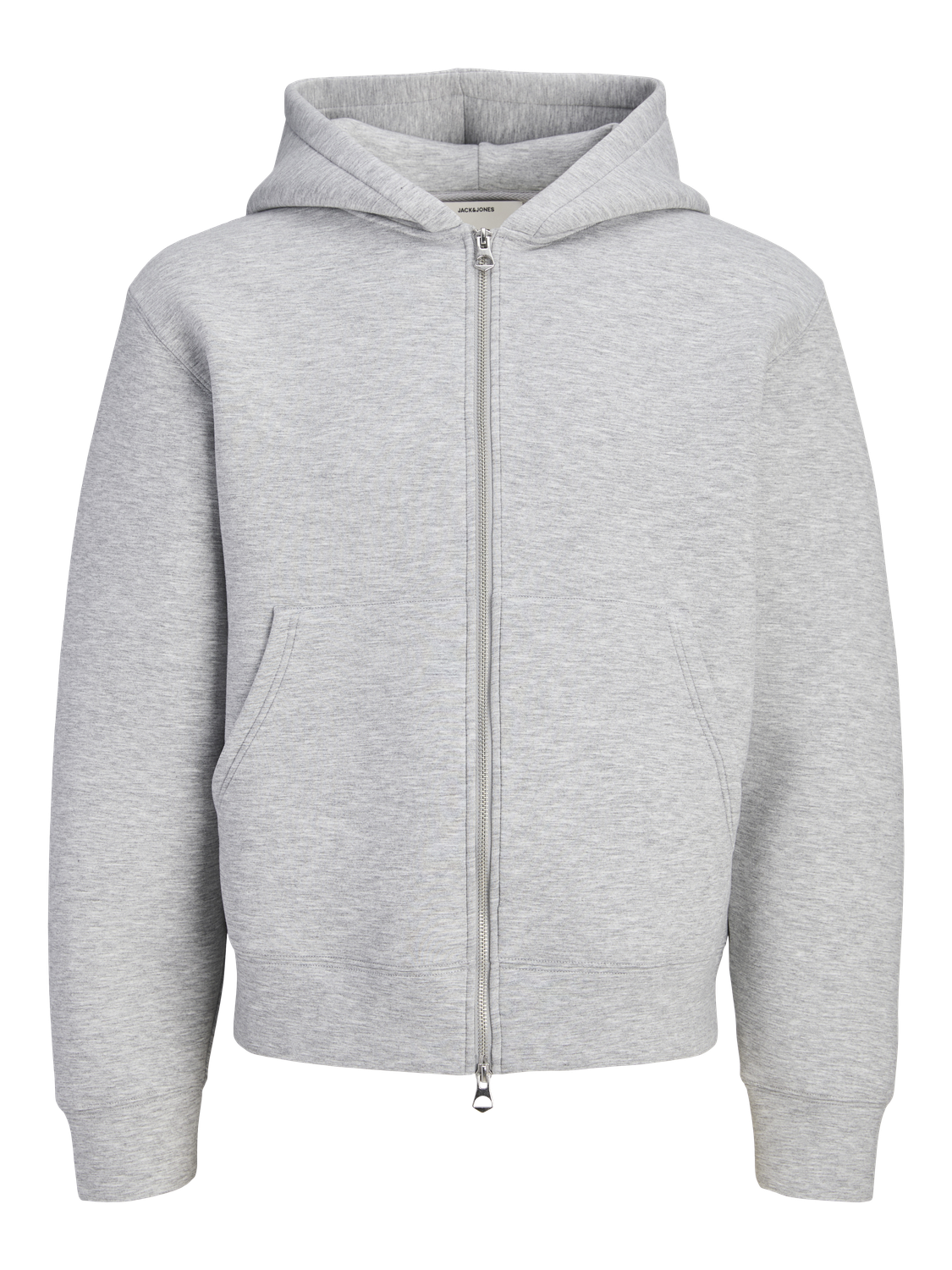 Jack & Jones - Hettejakke Zip Legacy Light Grey Melange