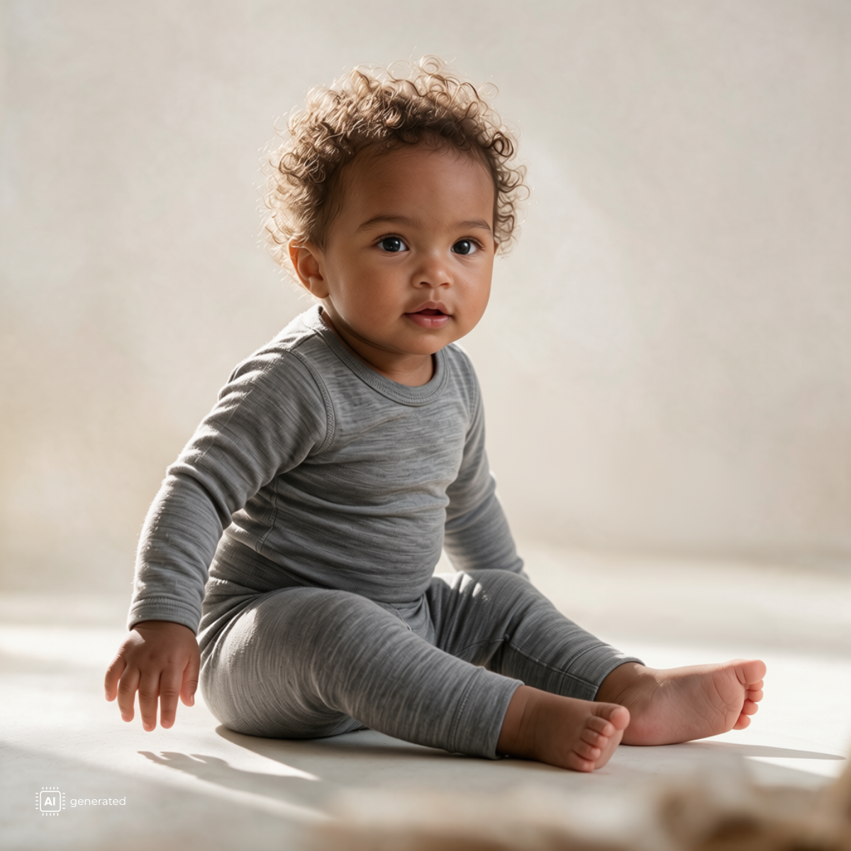 Hust and Claire - Ullbody Bo Solid Wool Grey