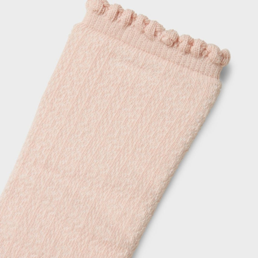 Lil' Atelier - Knestrømper Dalfi Peach Whip