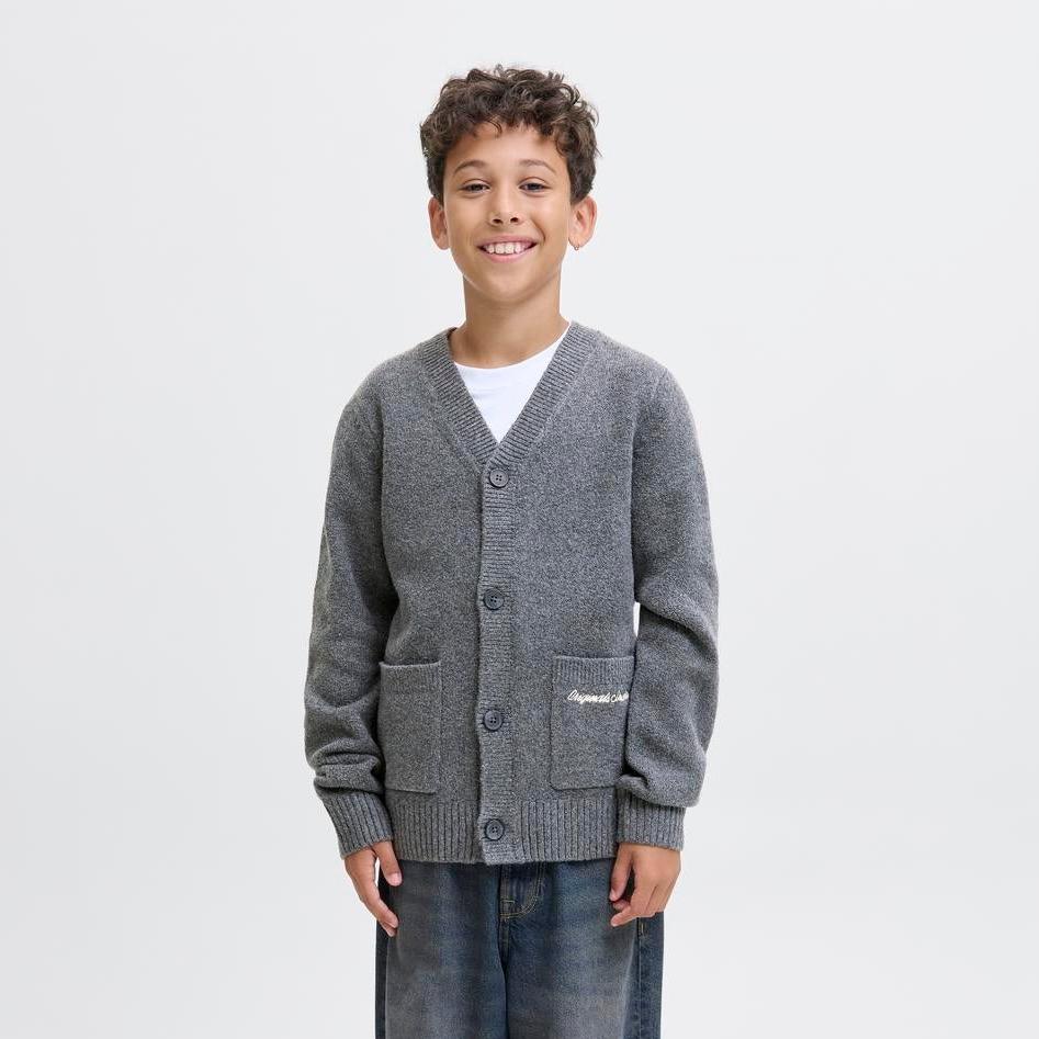 Jack & Jones - Cardigan Jornorrebro Dark Grey Melange