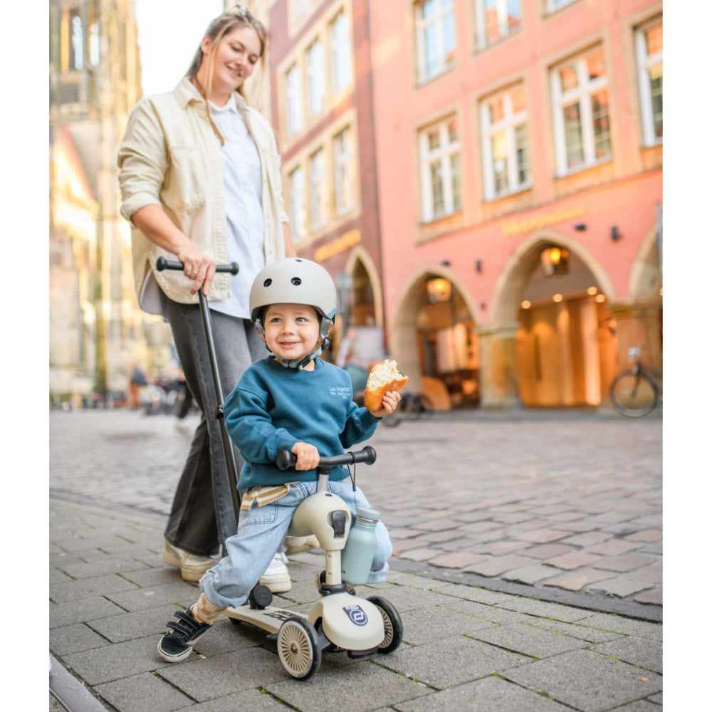 Scoot & Ride - Sparkesykkel Highwaykick 1 Push & Go Ash