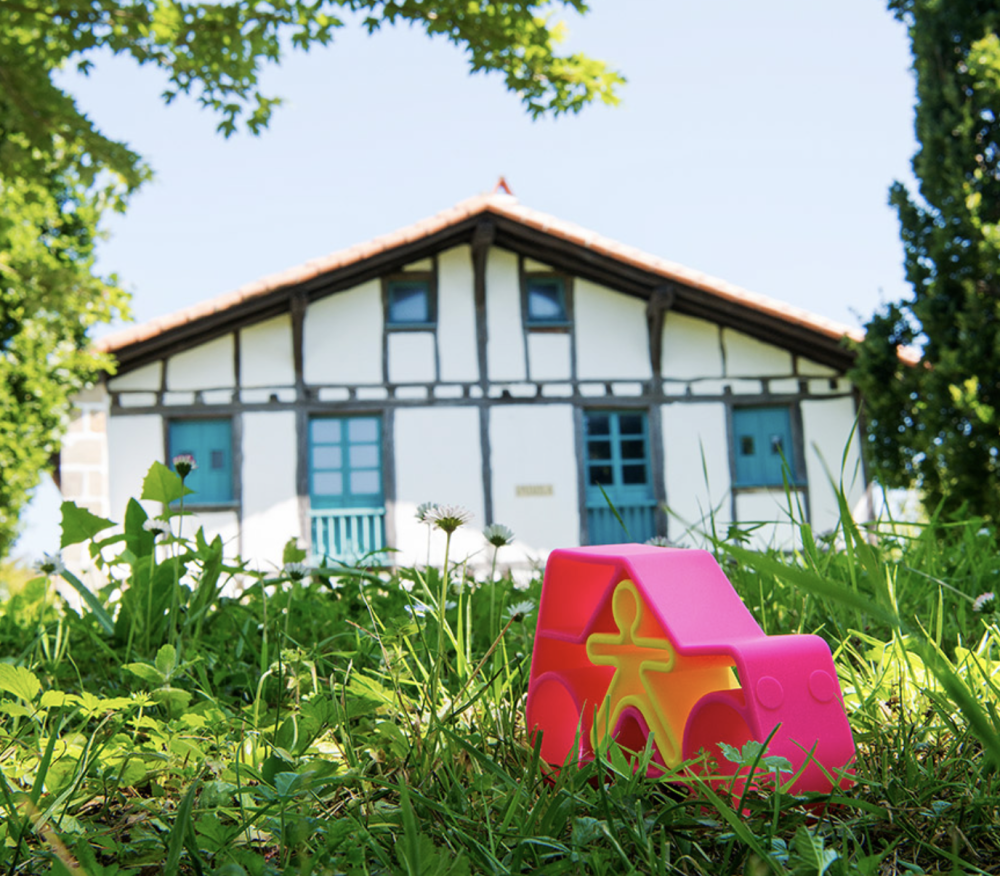 Dëna - Bil i silikon Pastell Rosa