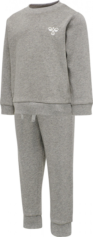 Hummel - Joggedress Santo Grey Melange