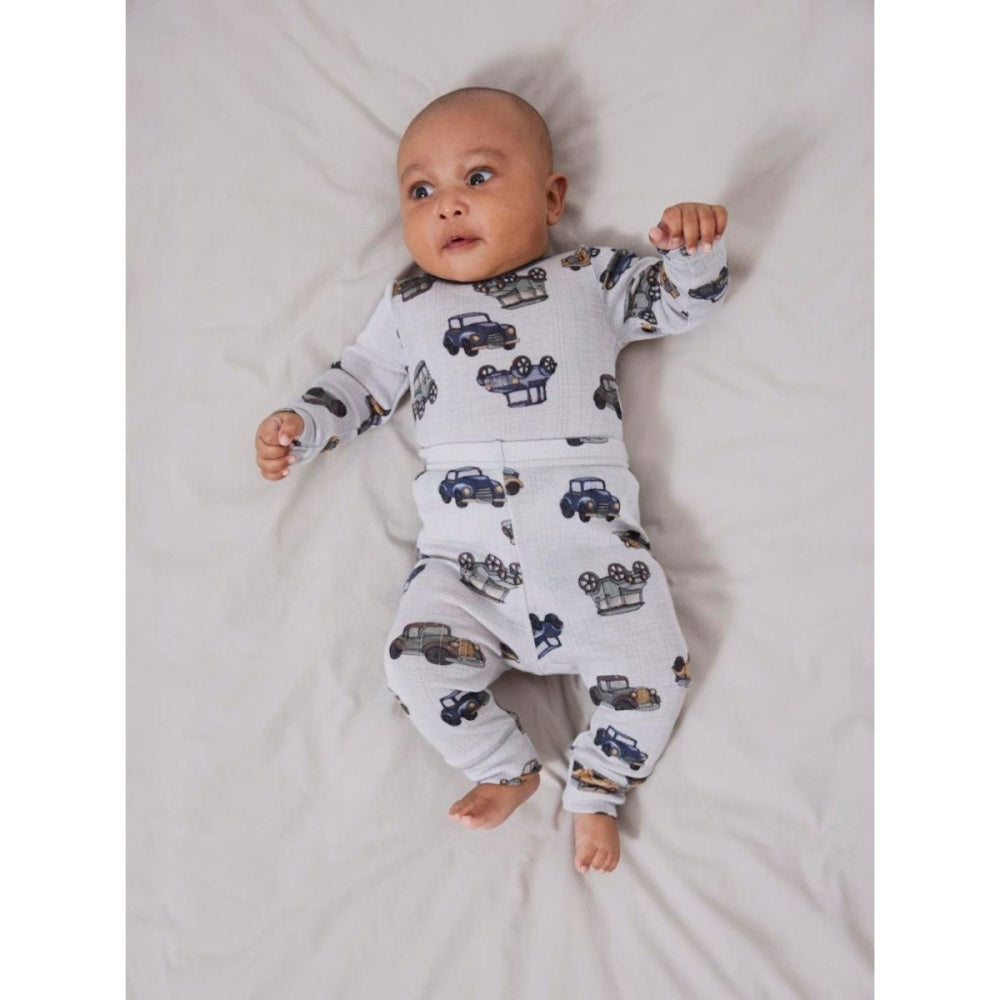 Name It - Longs Ull Baby Wang Cars Gray Dawn AOP
