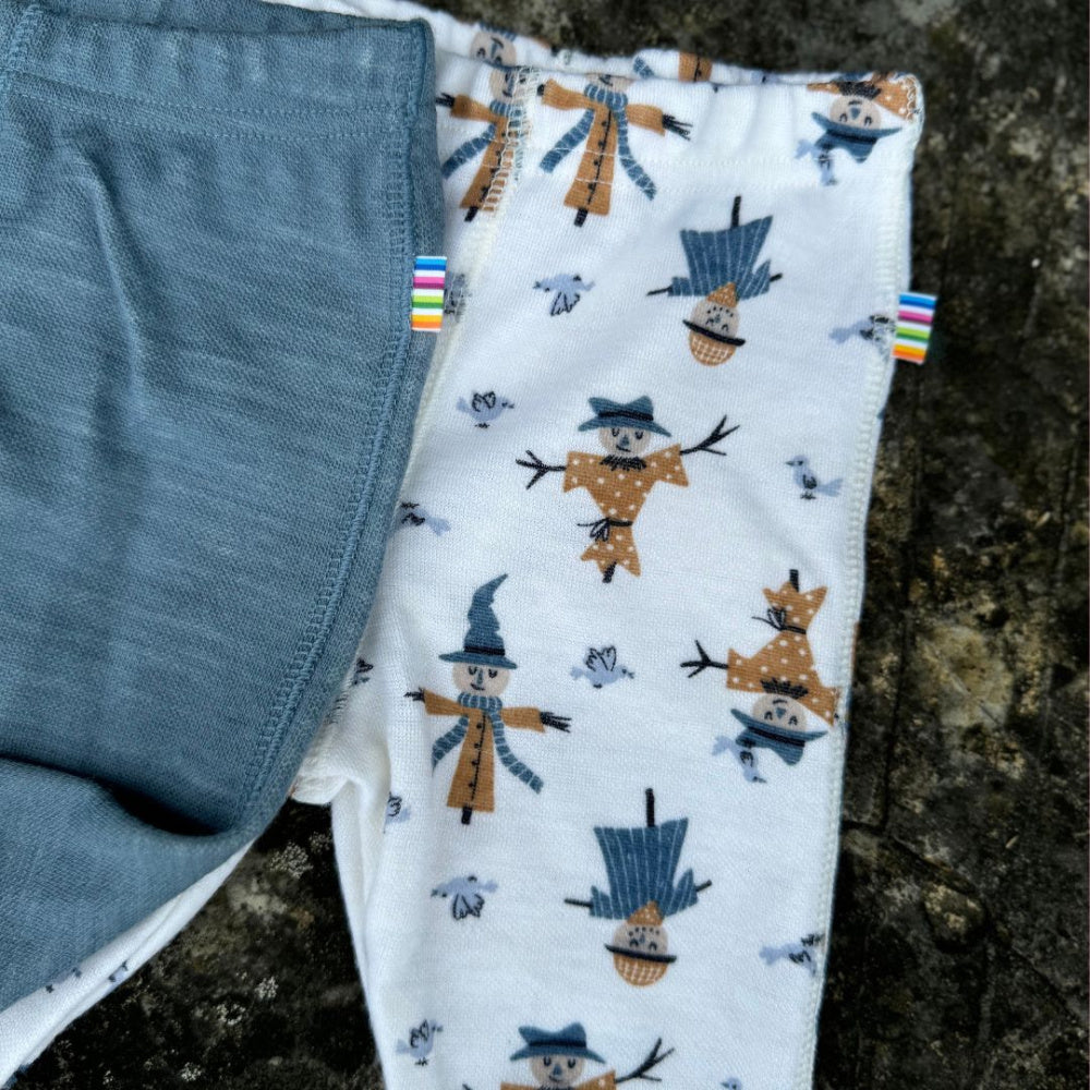 Joha - Longs Ull og Bambus Scarecrow Blue