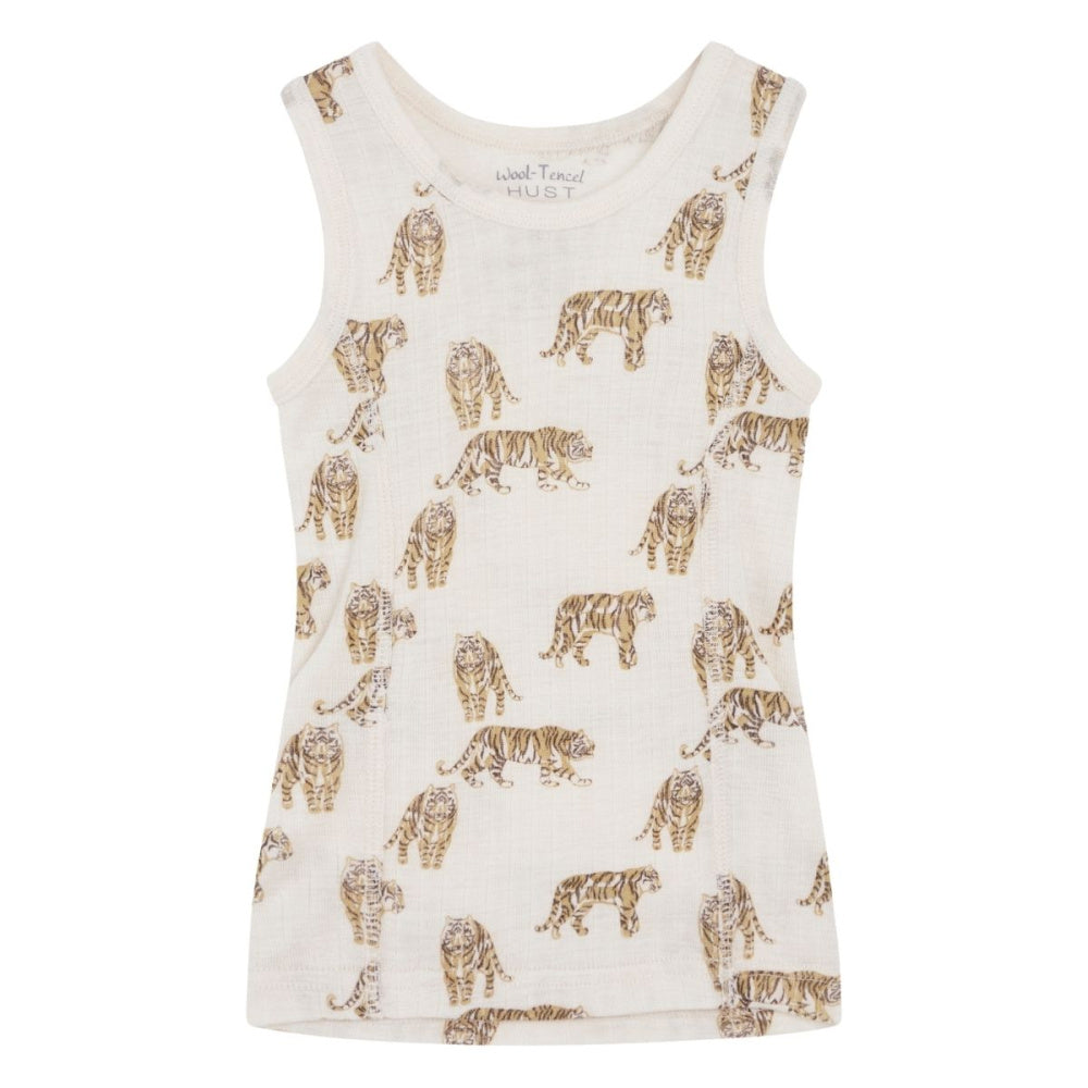 Hust And Claire - Singlet Ull og Lyocell Fecel French Oak