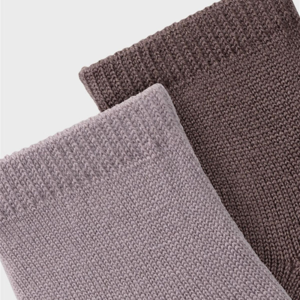 Name It - 2 Pk Ullsokker Baby Wakta Purple Dove/ Sparrow