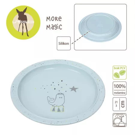 Lässig - Barnetallerken Melamin 21cm Seal
