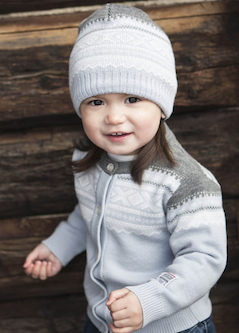 Marius Kids- Marius Cardigan Ull Lyseblå