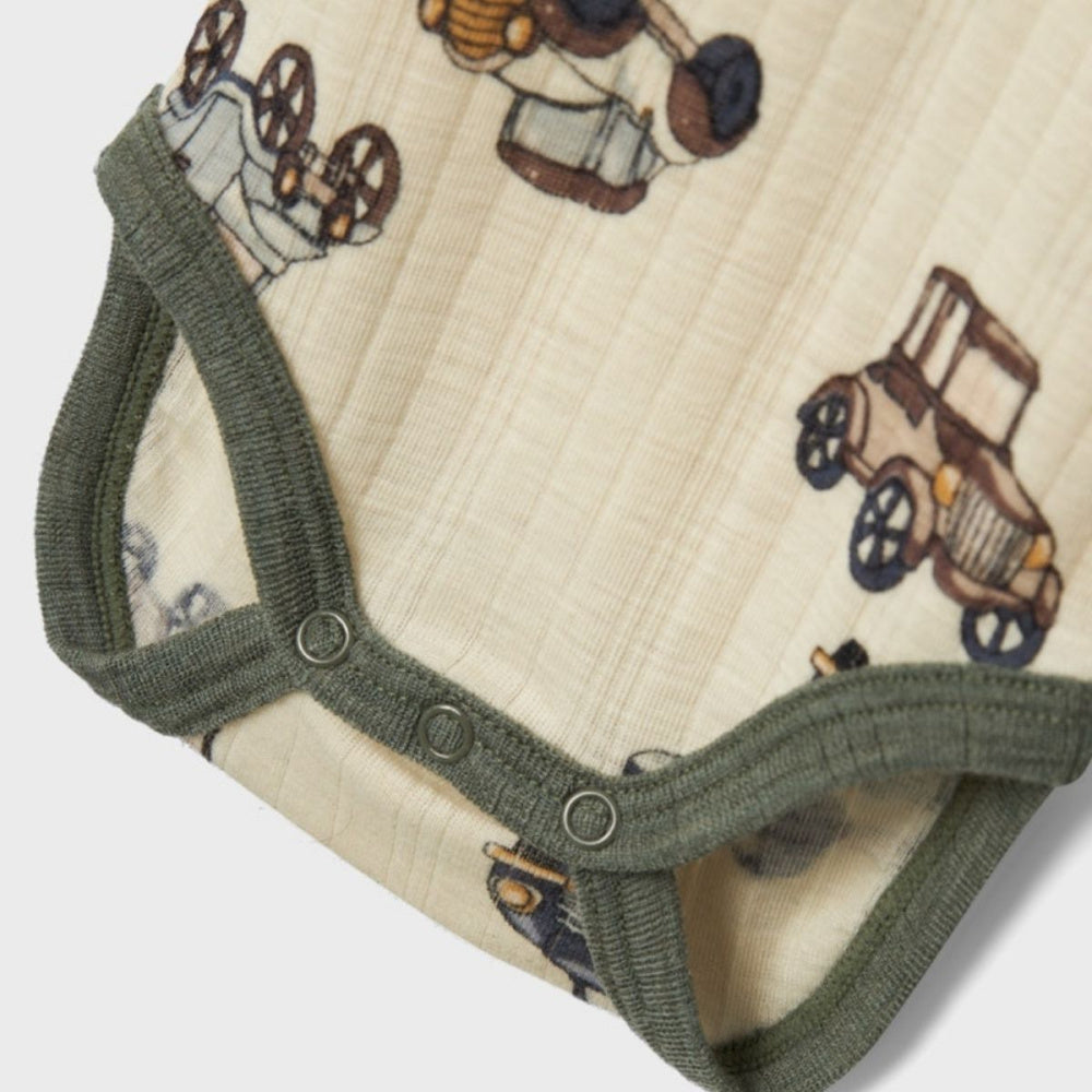 Name It - Body Ull Baby Wang Cars Snow White AOP