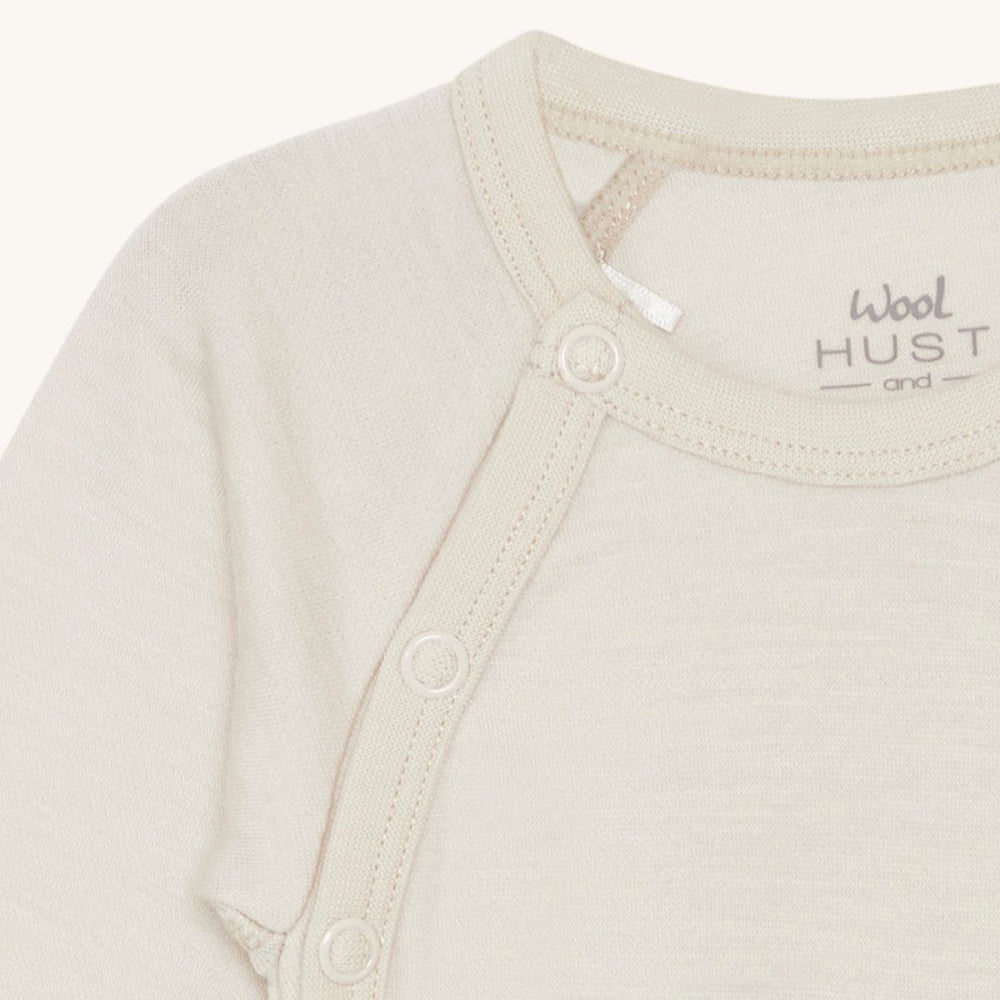Hust and Claire - Omslagsbody i Ull Bo Solid French Oak