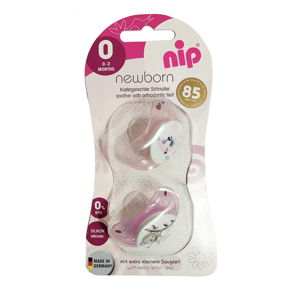 Nip- Smokker Family 2pk 0-2mnd Rosa