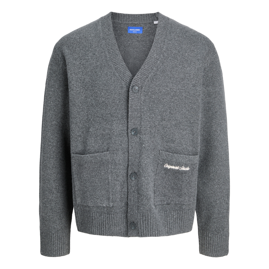 Jack & Jones - Cardigan Jornorrebro Dark Grey Melange