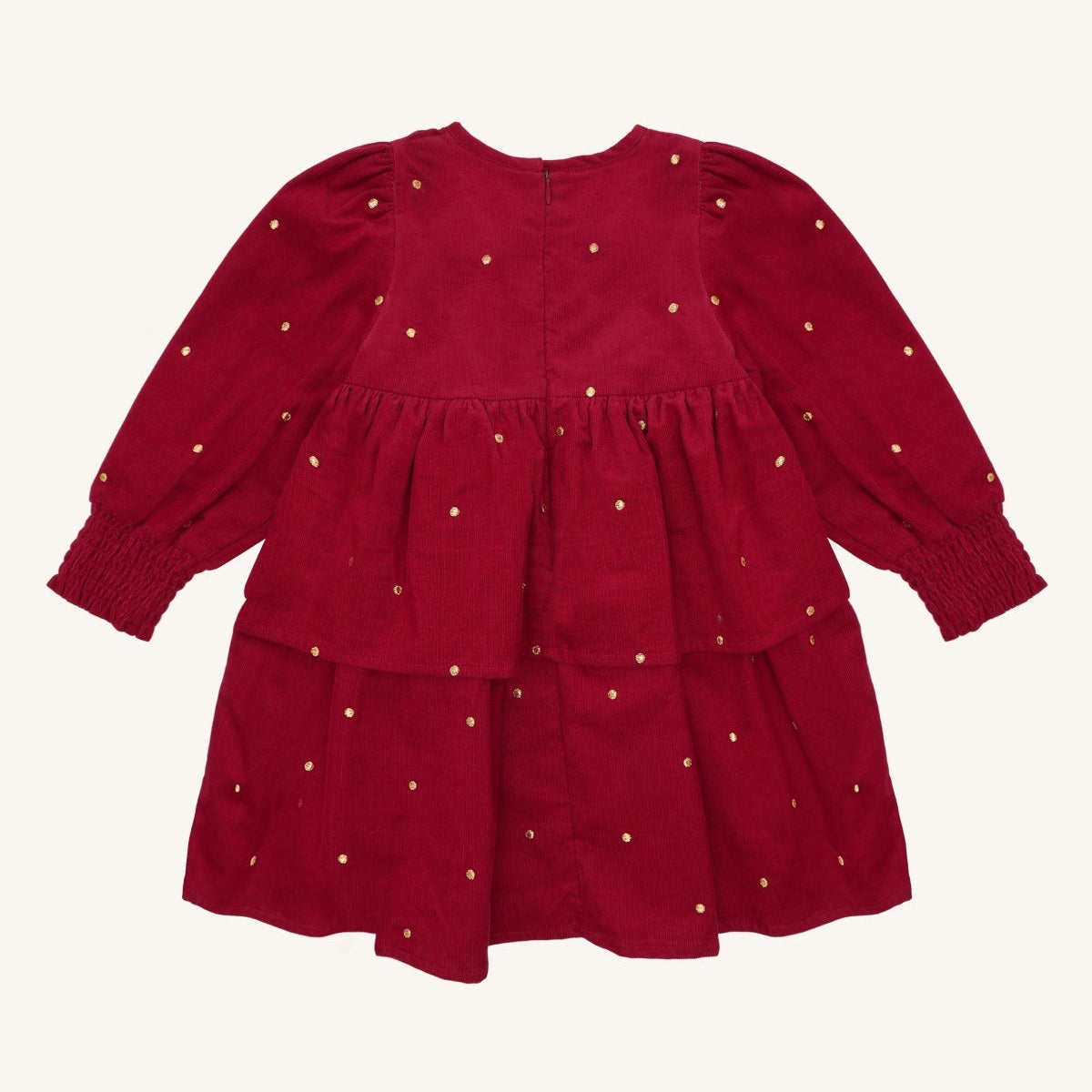 Hust and Claire - Julekjole Karoline Dots Teaberry