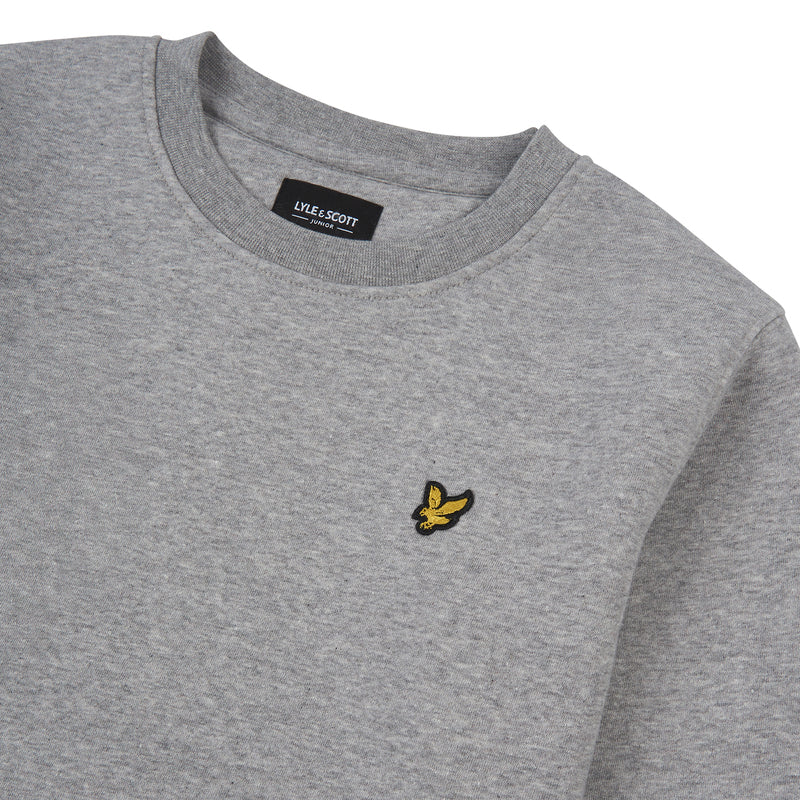 Lyle & Scott - Genser Classic Crew Neck Vintage Grey Heather