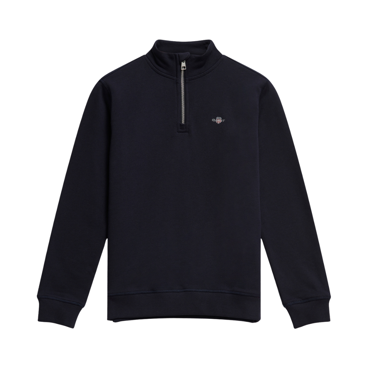 Gant - Genser Shield Half Zip Sweat Evening Blue