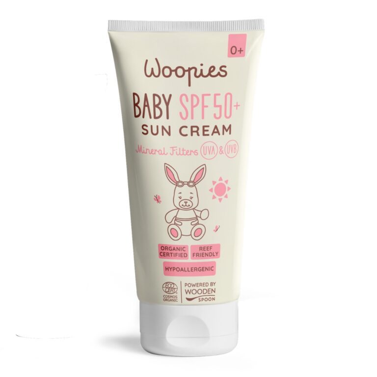 Wooden Spoon - Woopies Solkrem til Baby og Barn SPF50 100ml