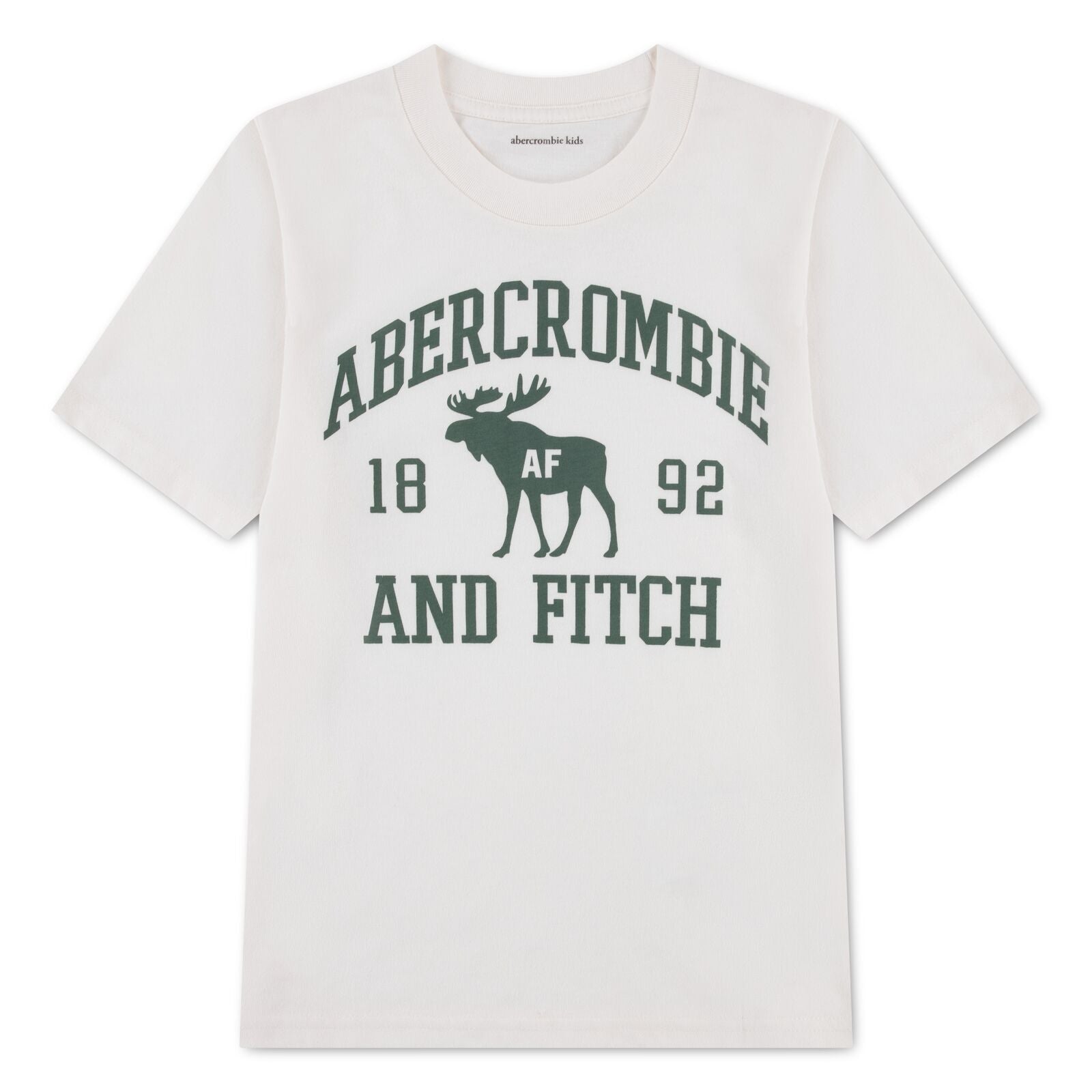 Abercrombie and Fitch - T-skjorte Moose Lockup Jet Stream
