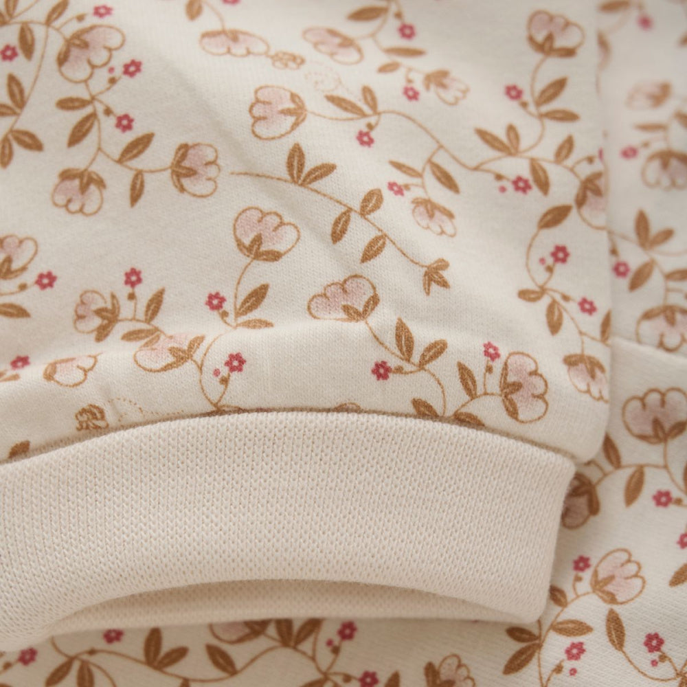 Fixoni - Bukse Prematur Pale Mauve Print