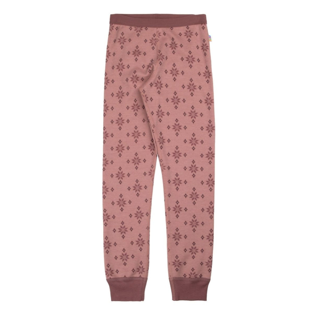 Joha - Longs Ull og Bomull Jr Snowflake Rose