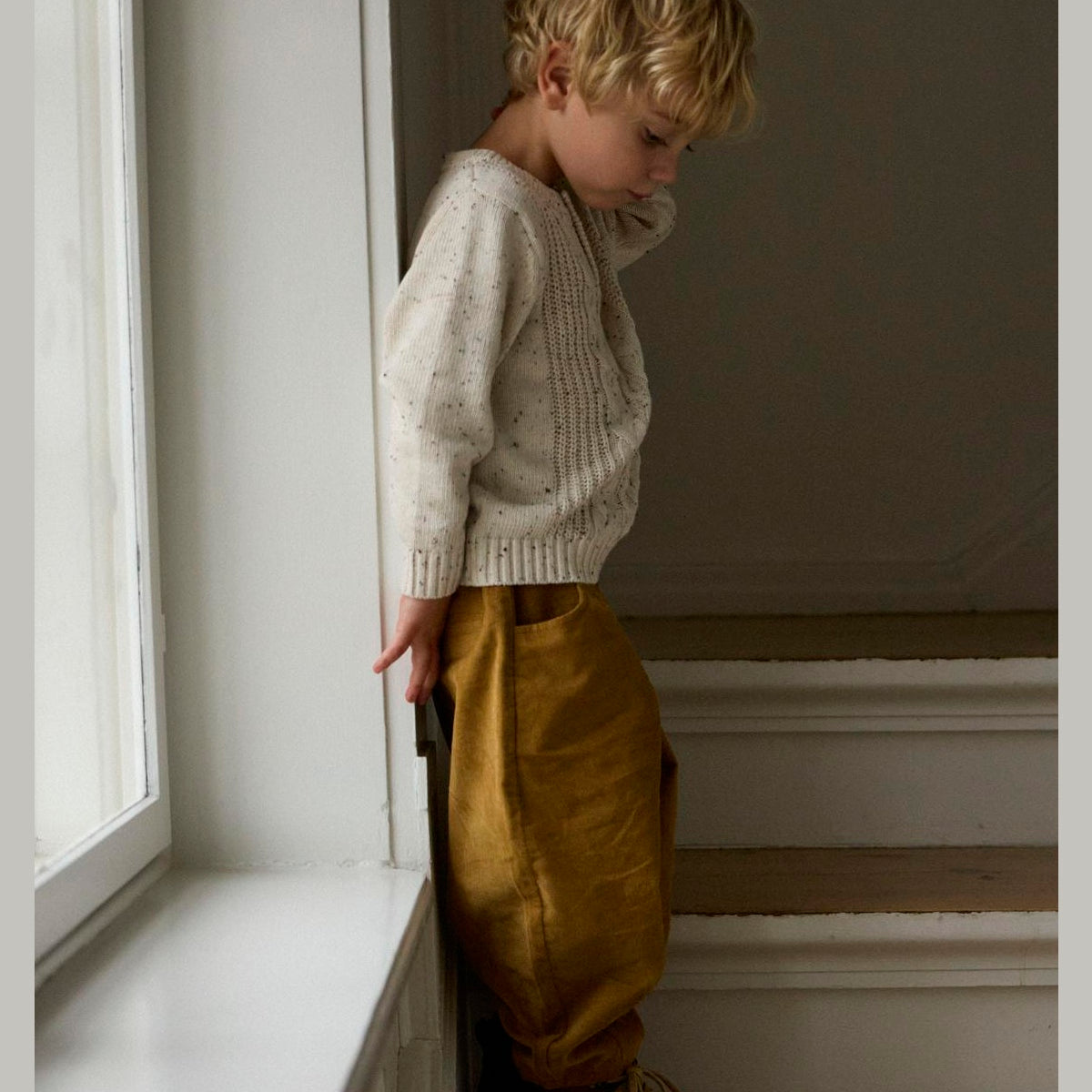 Lil'Atelier - Genser Galto Kai Knit Turtledove