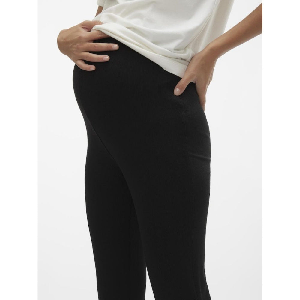 Mamalicious - Mamma-bukse Brynja Flare Svart