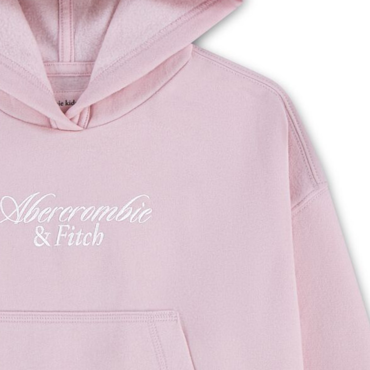 Abercrombie and Fitch - Hettegenser Essential Logo Chalkpink