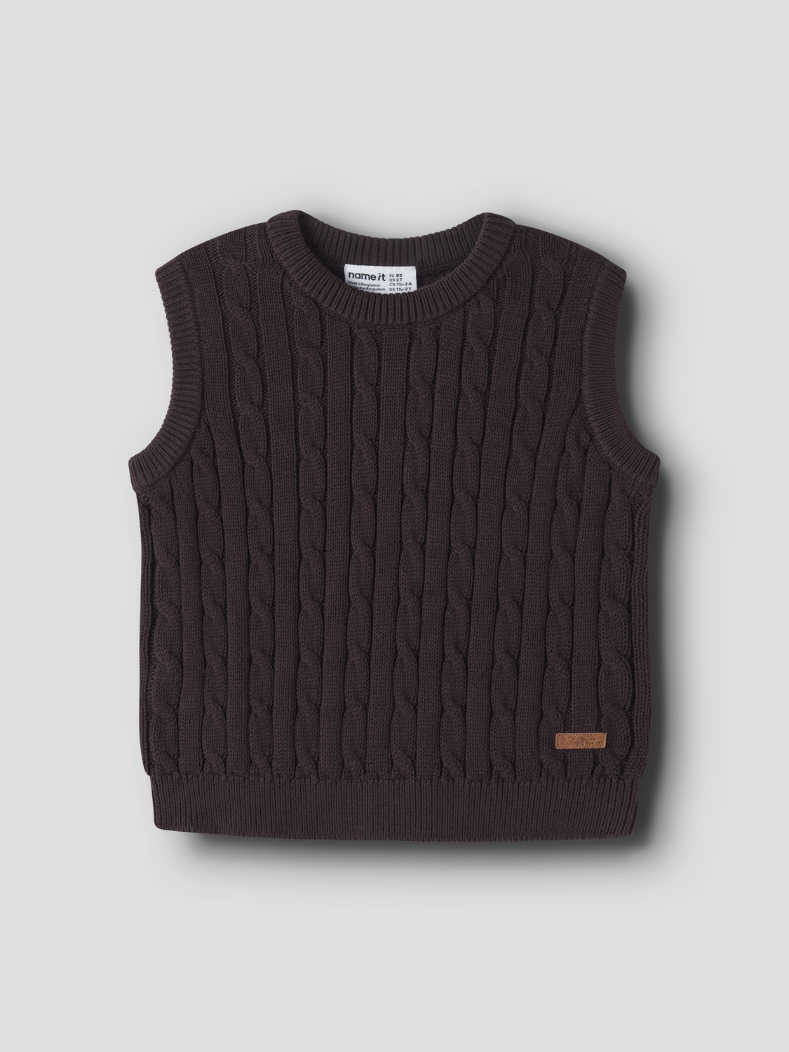 Name It - Vest Raffat Chocolate Plum