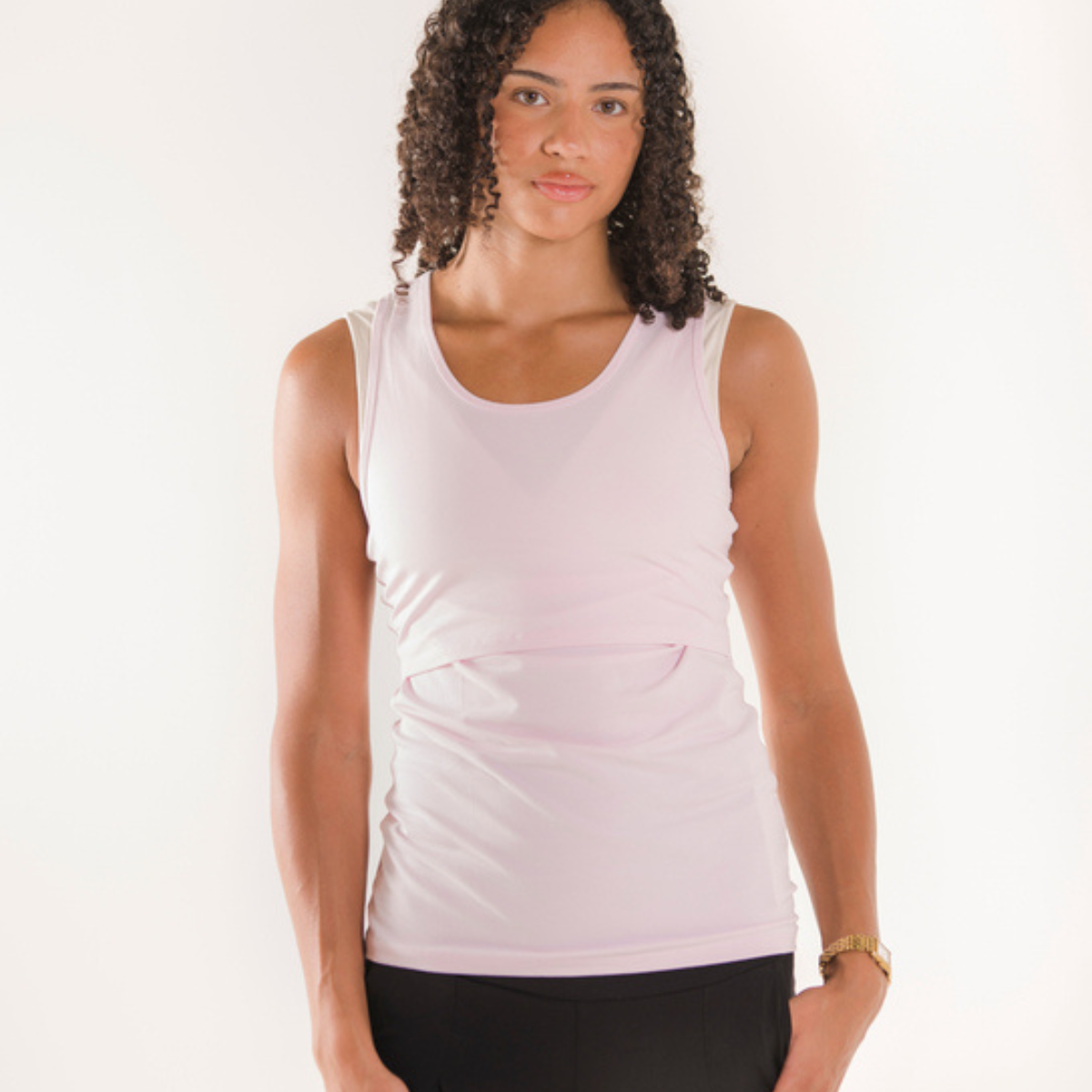 Boob - Gravid- og Amme Singlet Essential Pastel Pink