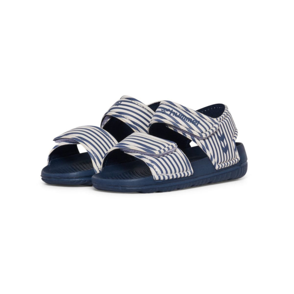 Hummel - Sandaler Playa Jr Black Iris/ Marsmallow