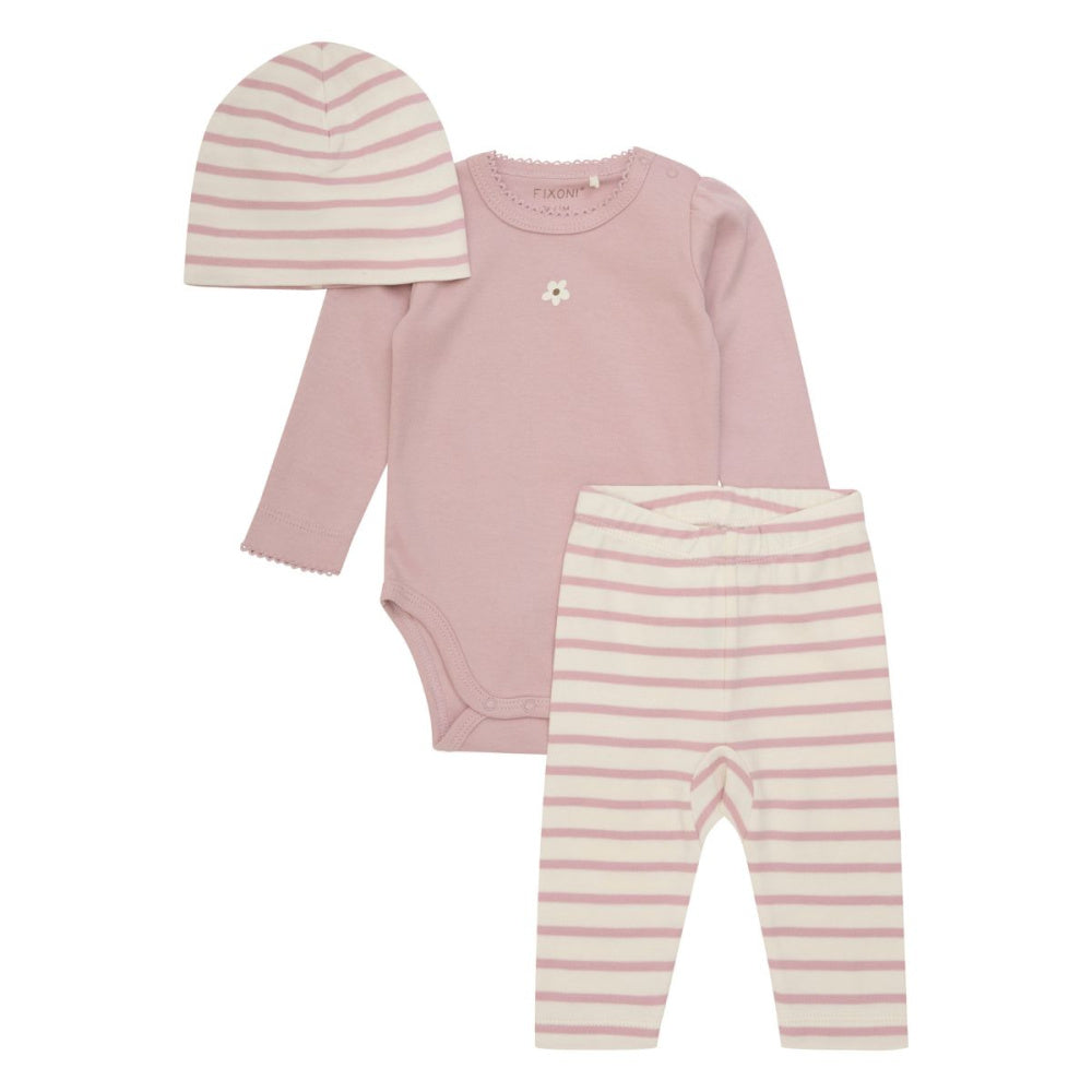 Fixoni - Babysett i 3 deler Shadow Gray