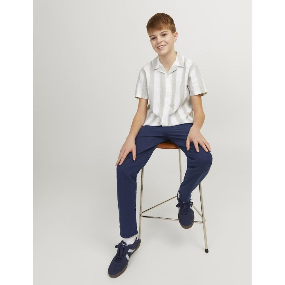 Jack & Jones - Linbukse Klassisk Navy Blazer