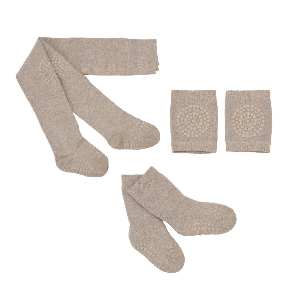 GoBabyGo - Startpakke Antiskli Bomull Sand