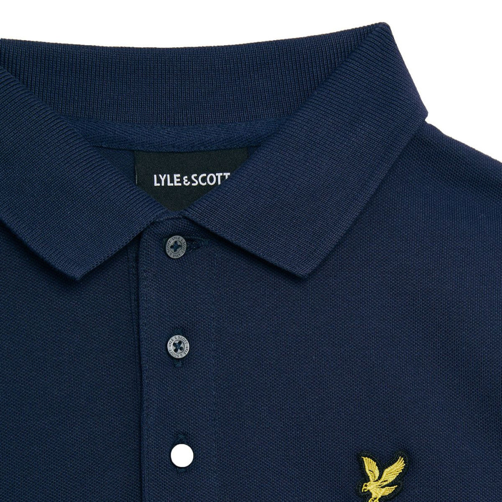 Lyle & Scott - T-skjorte Plain Polo Shirt Navy
