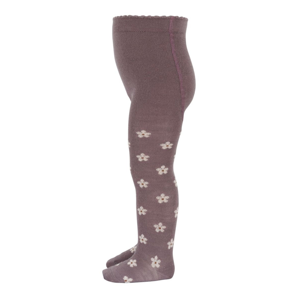 MP - Strømpebukse i Ull Marie Dark Purple Dove
