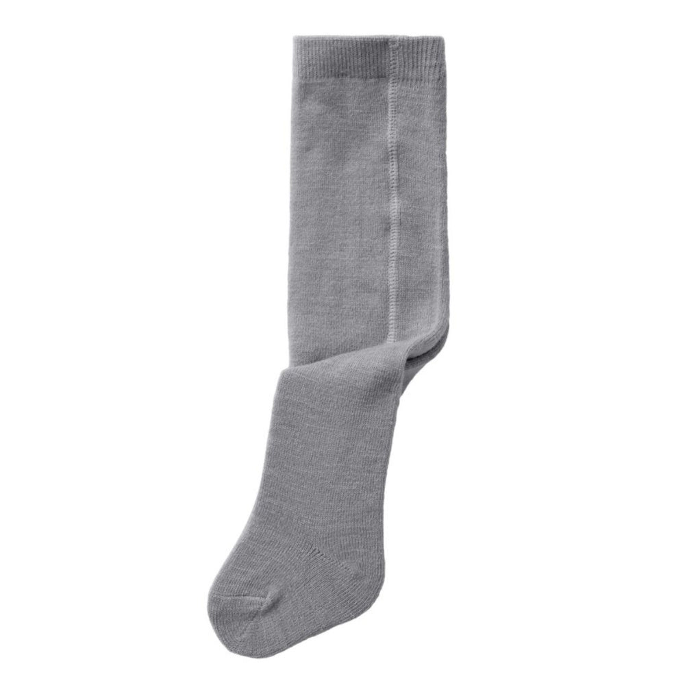 Name It - Strømpebukse i Ull Wak Grey Melange