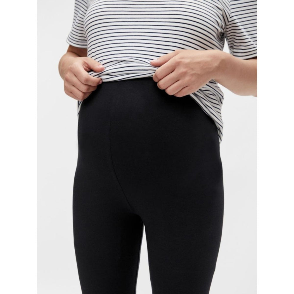 Mamalicious - Mamma-leggings 2-pk Emma Svart